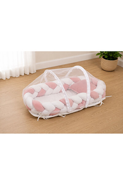 Gemnest Accessories Portable Baby Crib with Mosquito Net and Padded Edges for...