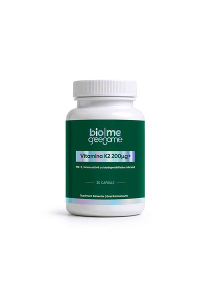 Biome Vitamina K2 (MK-7) 200μg+, 30 capsule