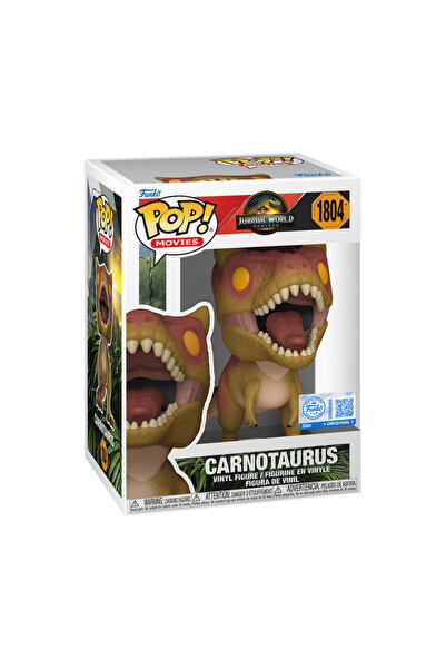 Funko Pop Movies Jurassic World Rebirth Carnotaurus Exclusive Figür