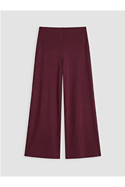 LC Waikiki New Season Women's Plum Waist Elasticized Sweatpants
