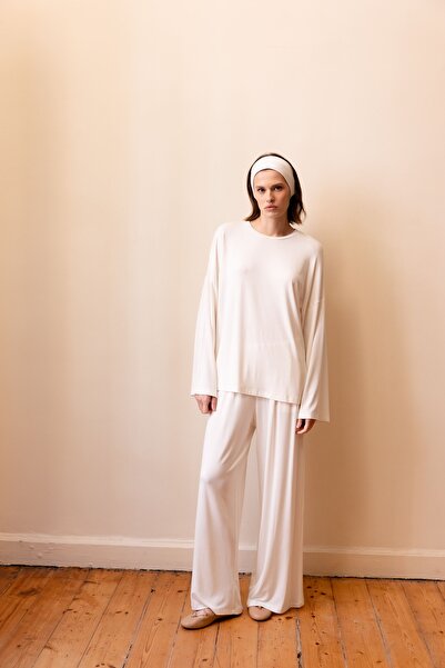 Maison De Pure Lora Long Sleeve Long Form Blouse