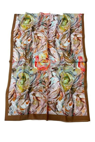 istanbul prensesleri French Silk Shawl Tie-Dye Pattern, High Quality, Supple ...