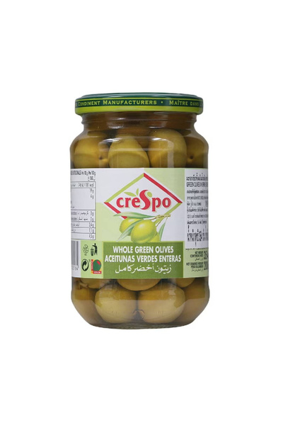 crespo Green Olives Jar 354g × 12