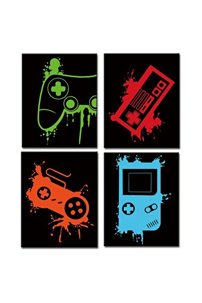 Signtouch Advertising Alayra Video Game Art Print-Colorful Gaming Themed Canv...