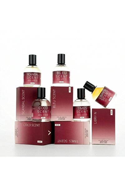 ajwaak company مجموعة العطور المستوحاة 5 عبوات