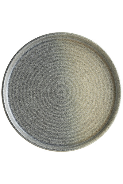 Bonna Porselen Bonna Hornfels Ripple 16 cm Flat Plate