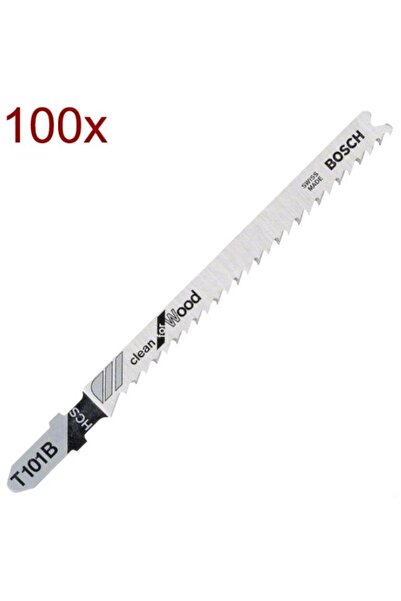 Bosch T101B Λεπίδες σέγας, Στέλεχος Τ, 100 χιλ., Ξύλο, Λεπτή ίσια κοπή, 100 τ...