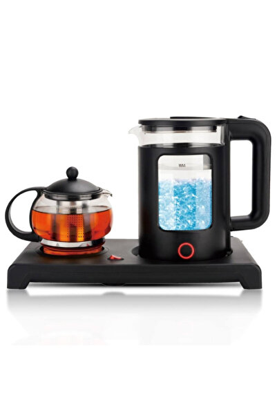 MACON Electric Kettle with Turkish teapot | European standard tea art set ele...