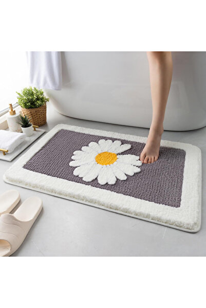 TAPIT Bathroom Rug Mat, Extra Soft and Absorbent Microfiber Chrysanthemum Bat...