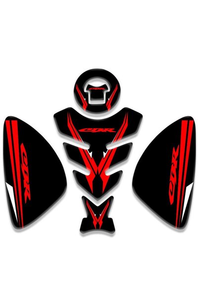 Honda CBR 125-250 UYUMLU TANK PAD SET KIRMIZI
