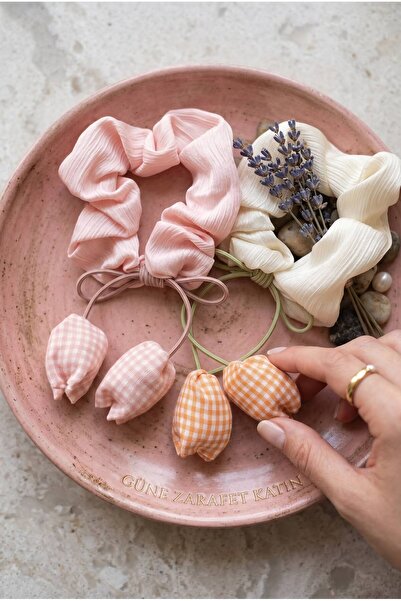 perry accessories 2 Daisy and Tulip Clasps, 2 Dangling Bagel-Shaped Tulip Clasps