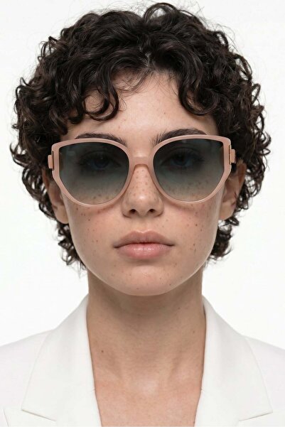 Bilge Karga Sorenti Pink Blue Gradient Sunglasses