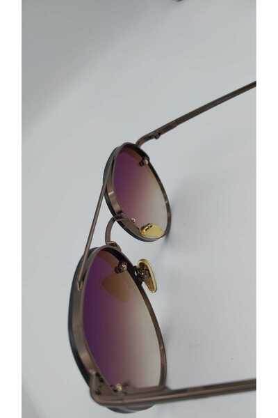 Yaseminli Butik Damla Model Brown Unisex Sunglasses