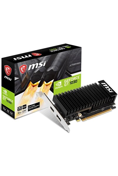 MSI Placă video NVIDIA GeForce GT 1030 2GHD4 LP, 2GB, GDDR4, 64-bit, OC