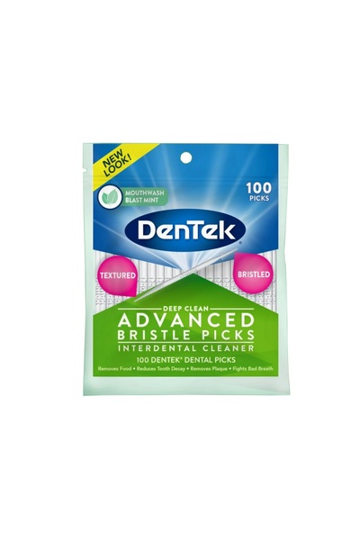DENTEK Deep Clean Advanced Diş Arası Temizleme Çubuğu 100 Adet