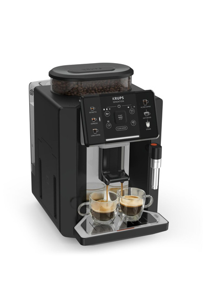 Krups Espressor automat Sensation EA910A10, 5 rețete, presiune 15 bari, 1450 ...