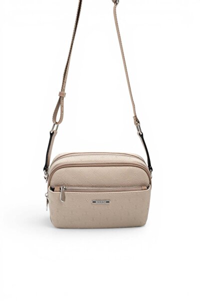 Silver Polo Bej - Latte Fashion Kadın Çapraz Çanta SP1162
