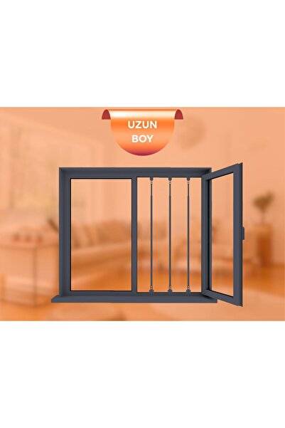 BARRİYERPEN Uzun Pencereler İçin Pratik Korkuluk - 130 Cm İle 160 Cm Aarasınd...
