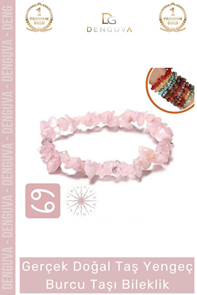Denguva # Bracelet Natural Stone Adjustable Luck Energy Waterproof Cancer Sig...