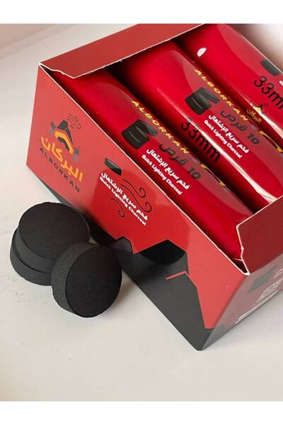 OEMS Volcanic Coal Small Size 80 Tablets Package