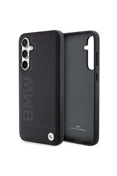 BMW BMHCS23FESLLBK Husă pentru Samsung Galaxy S23 FE S711 Negru, din piele ne...