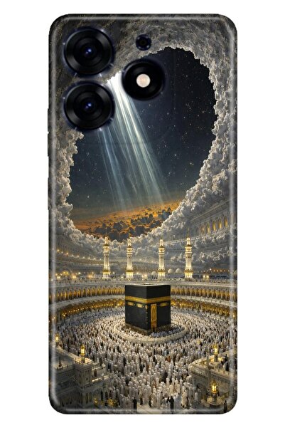 TECNO Spark 20 - 20C Kılıf Kutsal Topraklar Temalı Desenli Darbe Emici Silikon