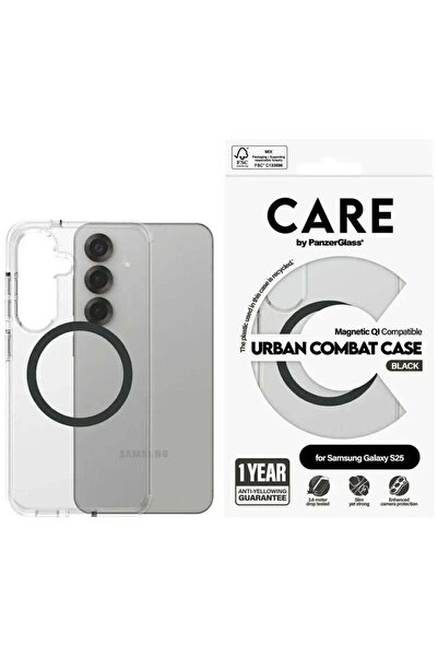 Panzer Glass CARE by PanzerGlass Flagship Urban Combat carcasă neagră QI pent...
