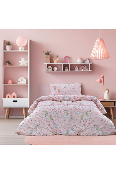 Beauty Home Σετ παπλωματοθήκη μονή Candy Art 6328 170x250 Ροζ