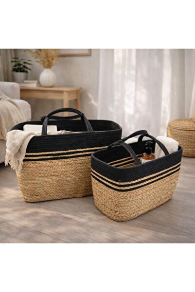 Generic Elegant basket set made of natural wicker