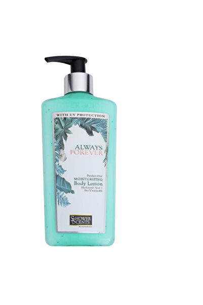 Shower Scents لوشن مرطب للجسم خالٍ من البارابين مع حمض الهيالورونيك وفيتامين ...