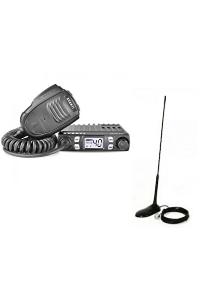 Avanti Kit stație radio CB Micro *versiune PRO* + Antenă radio CB MegaWat MW47