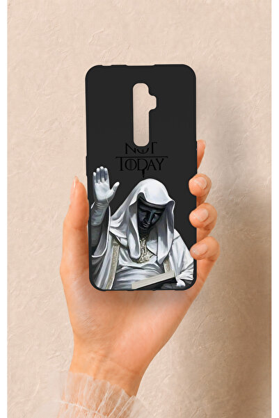 Vip Case Oppo Reno 2Z Uyumlu Not Today Desenli Silikon Kılıf