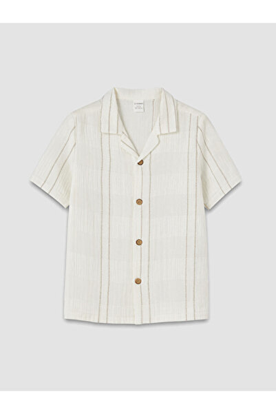LC Waikiki I Striped Short Sleeve Boys' Shirt from Freezen Store