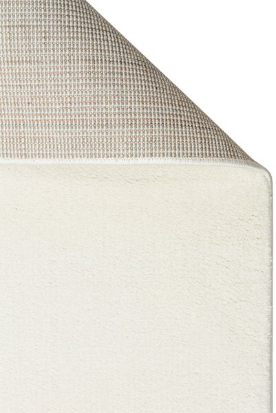 Cool Halı Puffy Cream Amorphous Bath Rug Soft Modern Decorative Organic Shape Premium Bath Mat (80X120)