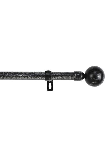 OEM Bară telescopică metalică pentru perdele, solidă, z kulami, reglabilă 120...