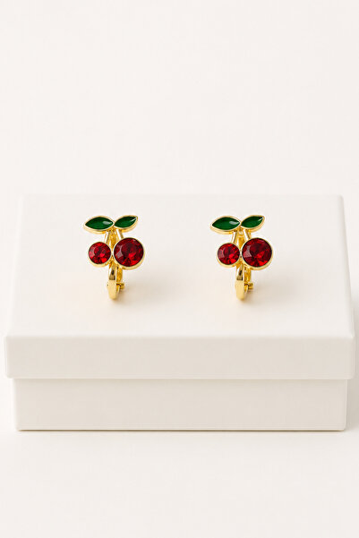 MakeWell Butterfly Figured Non-Pierced Earrings – Gold Color Clip-On Earrings...