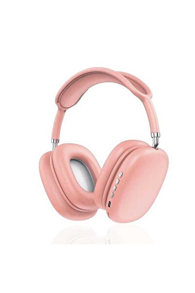 PopZa MZ-09 Wireless Over-Ear Headphones – Rechargeable Comfortable Noise Red...