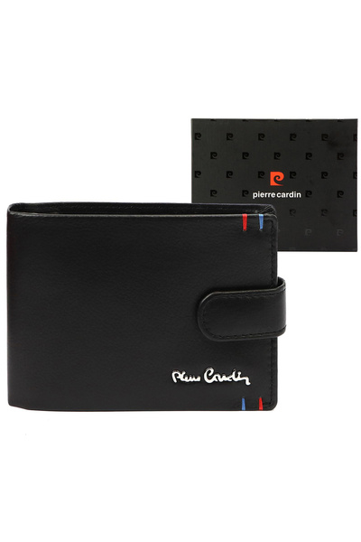 Pierre Cardin Portofel bărbătesc din piele cu RFID