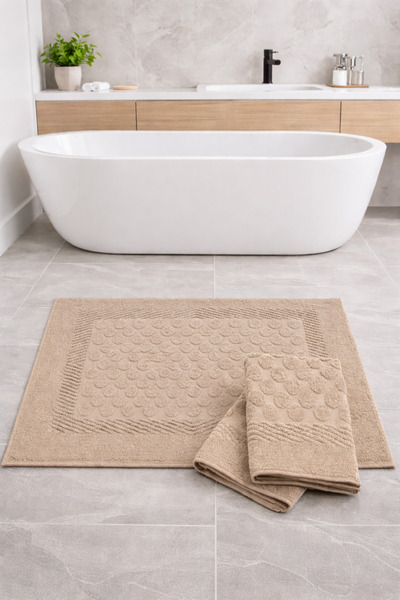 Rebeka Home Collection Set de 3 covorașe Damla Desen 50x70 cm - Covorașe cu d...
