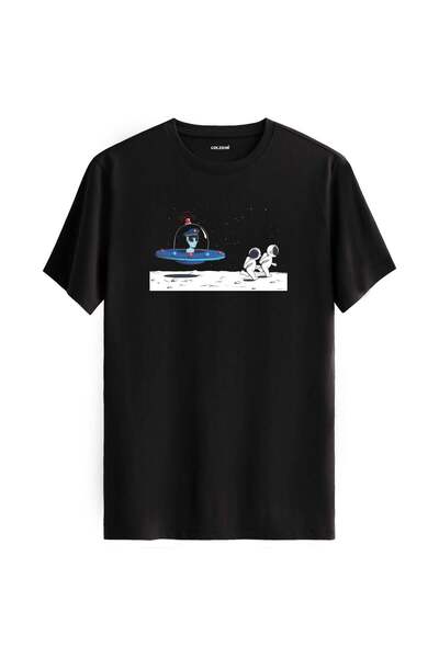 Colermi Astronaut and Ufo T-Shirt