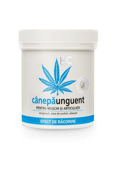 Hc Unguent cu Efect de Racorire cu 5% Ulei de Canepa 250ml MEDIC PROGRESS
