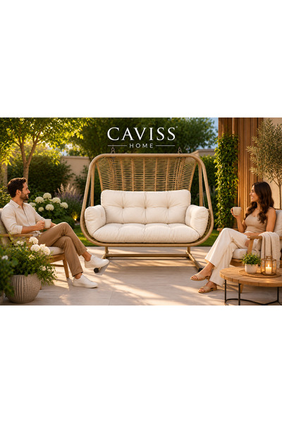 cavisshome Çift Kişilik Salıncak Minderi