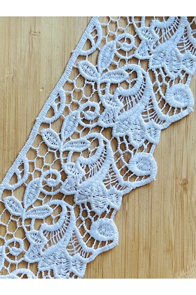 Öztürk Tuhafiye Ymuşak Doku Kenar Güpür Dantel 10 cm x 1 metre.