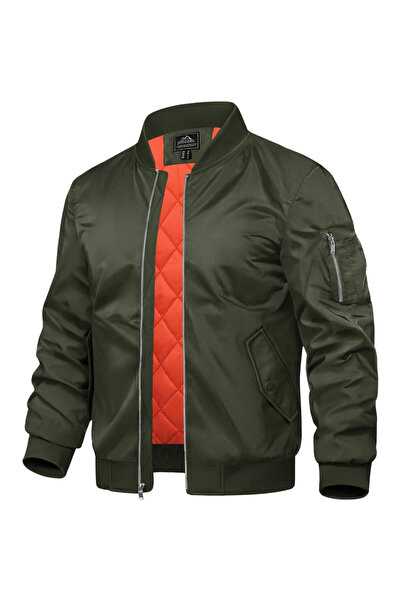 OEM Jachetă bomber pentru bărbați Windbreaker rezistentă la apă casual ușoară...