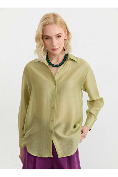 Selen Yeşil Kadın Bluz 26YSL8435