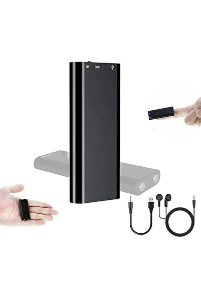 EHOME 8GB Ultra-Slim Mini Voice Recorder Digital Professional Grade Voice Act...