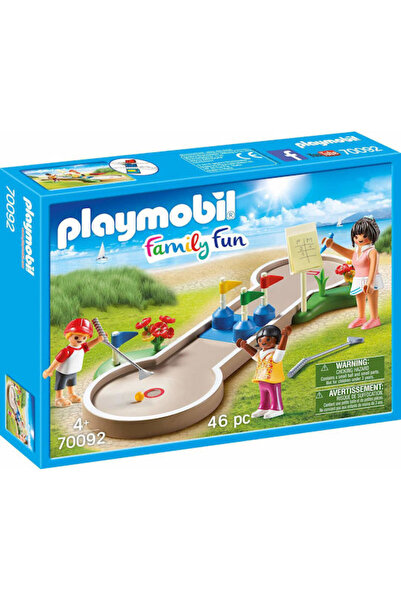 Playmobil Οικογενειακό Μίνι Γκολφ για παιδιά 4+ ετών Κωδικός: 70092