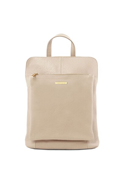 tuscany Leather Rucsac de damă din piele - TL141682 - Bej