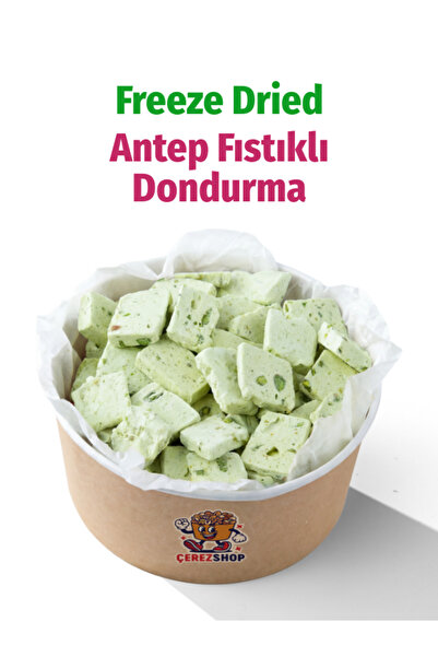 ÇITLAT ÇEREZ SHOP Freeze Dried Antep Fıstıklı Dondurma Kurutulmuş Çıtır Dondu...