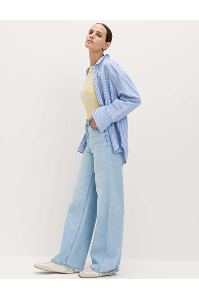 Marks & Spencer Wide Leg Kadın Jean
